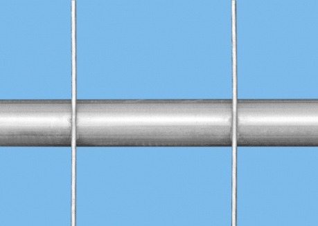Bauzaun 17,5 kg EUTOP Premium Drahtstärke 3,2 mm - Rohr 1,2 mm - 3 Rohre