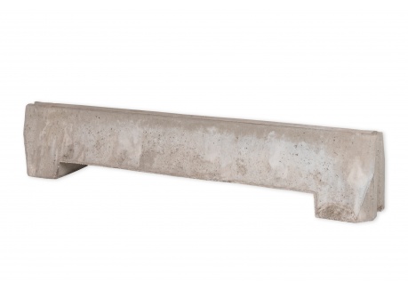 Verkehrsleitschwelle aus Beton 2,50 m Länge 