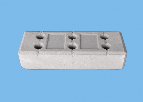 Bauzaunfuß Beton 23 kg