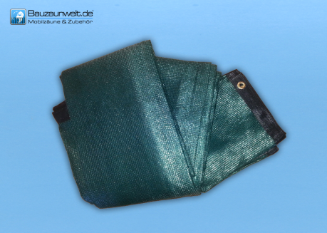 Bauzaun Sichtschutznetz (grün) - für Mobilzaun 3,50 x 2,00 m