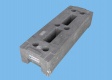 BAUZAUNWELT 10er Set 13 kg EUTOP - Betonfuß und Verbinder