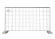 BAUZAUNWELT 26er oder 30er Set 13 kg Mobilzaun - Bauzaun Palette Betonfuß Verbinder