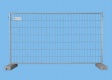 BAUZAUNWELT 26er oder 30er Set 14 kg Mobilzaun - Bauzaun Palette Betonfuß Verbinder