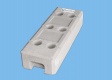 BAUZAUNWELT 26er oder 30er Set 14 kg Mobilzaun - Bauzaun Palette Betonfuß Verbinder