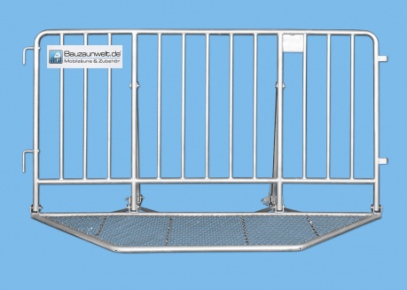 Hamburger Gitter - Polizeigitter klappbar - feuerverzinkt