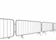 Absperrgitter - Mannheimer Gitter 230 x 110 cm 35er Set - (B-Ware)