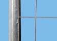Mobilzaun Standrohr 40 mm Detailaufnahme