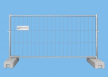 BAUZAUNWELT 2,20 x 1,20 m Mobilzaun - extra stabil