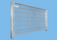 BAUZAUNWELT 5er Set 14 kg Mobilzaun - Betonfuß und Verbinder