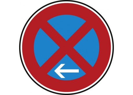 Verkehrszeichen Absolutes Haltverbot, Ende