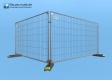 Bauzaun 11 kg EUTOP Economy 40er Set - Betonfuß und Verbinder
