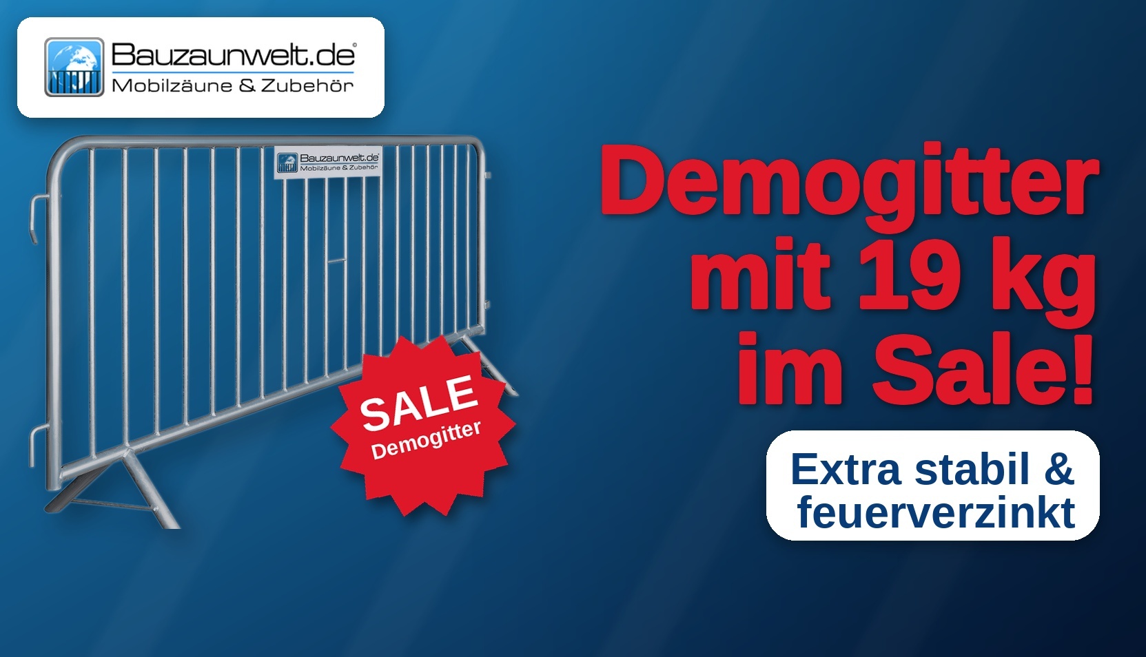 Demogitter 19 kg